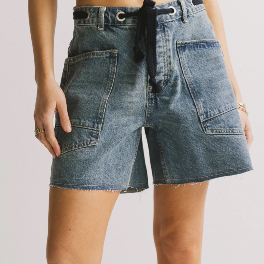 Bohme Finneas Denim Shorts